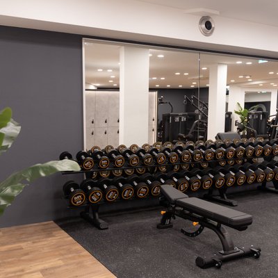 MYGYM PRIME Karlsruhe Foto von der Freihantel Area